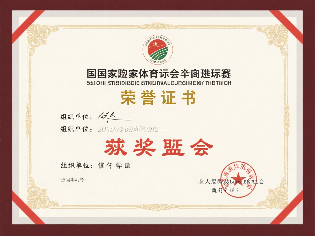 比赛名称及组织单位的信任背书
标注的比赛名称及颁